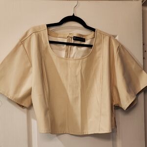 Fashion to Figure Cream Crop Top